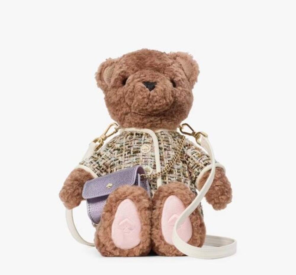 Kate Spade Novelty Katie the bear winter collection bag nwt